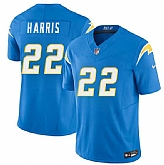 Men & Women & Youth Los Angeles Chargers #22 Najee Harris Blue 2025 F.U.S.E. Vapor Limited Stitched Jersey,baseball caps,new era cap wholesale,wholesale hats